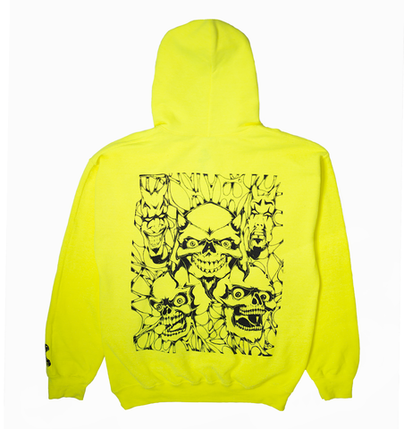 Safety Green "Hell" Hoodie